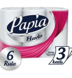 Topdan tualet kagizi Papia 6-lı