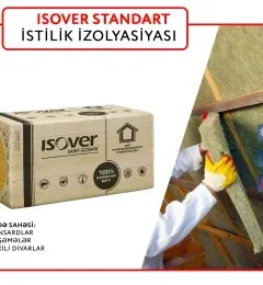 İzolyasiya daş yunu "ISOVER STANDART 50 mm"