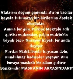 Maskanın Arxasındakı - Bədii ədəbiyyat