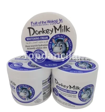 Topdan ağardıcı krem donkey milk