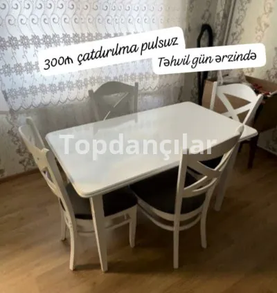 Masa və oturacaqlar